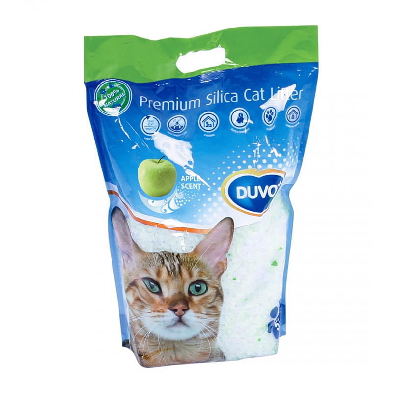 Litiere Chat Premium Silica Pomme 5l Online Pet Shop